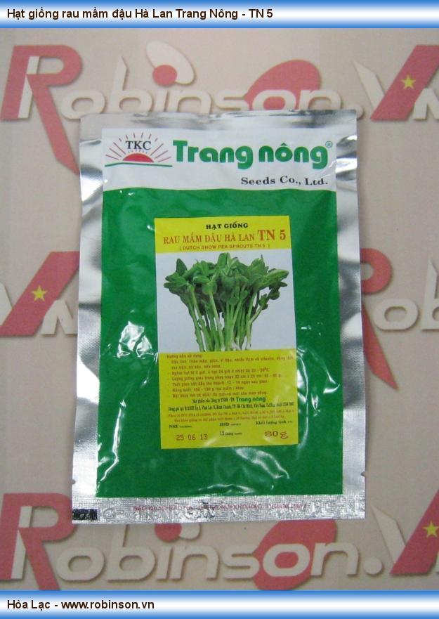 Hạt giống rau mầm đậu Hà Lan Trang Nông - TN 5 (1)